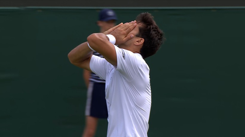 Wimbledon: Cristian Garín - Alex de Minaur. Szalony mecz! Największy sukces Chilijczyka w karierze
