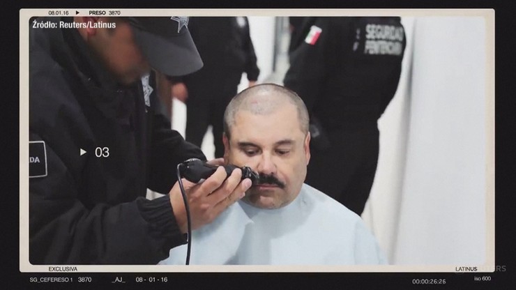 "El Chapo" w więzieniu. Ujawniono nieznane nagranie