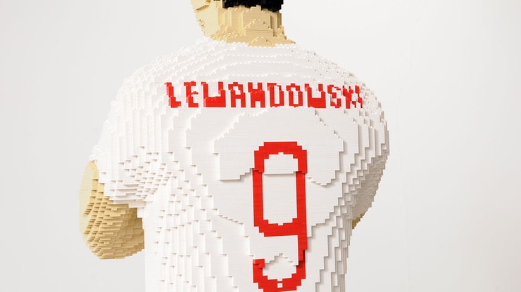 Lewandowski królem Instagrama i... klocków Lego