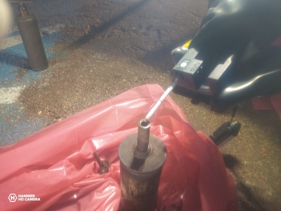 Strażacy obecność substancji wybuchowej.