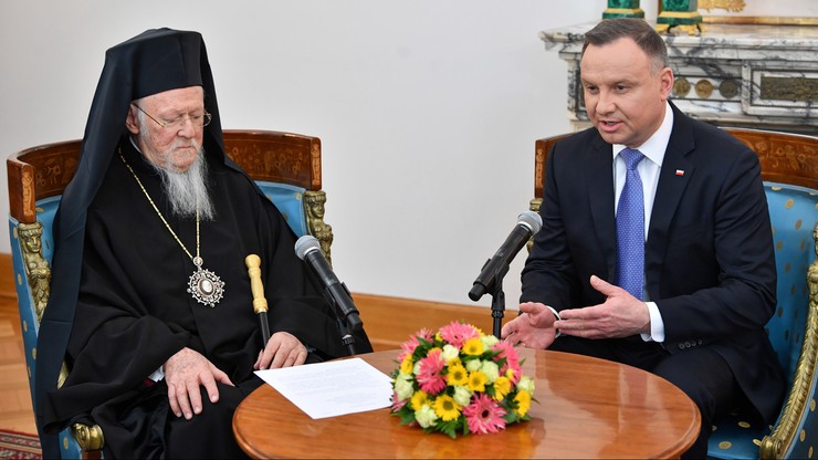 Patriarcha Konstantynopola Bartłomiej I w Polsce. "Wielki zaszczyt"