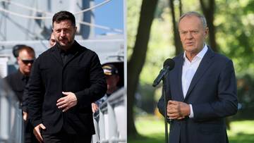 Zełenski w drodze do Polski, spotka się z Tuskiem. Znamy temat rozmów