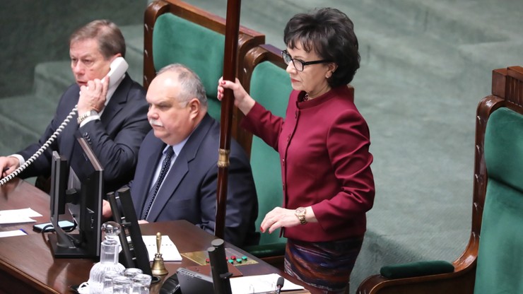 Witek złożyła do TK wniosek o rozstrzygnięcie sporów między Sejmem i prezydentem a SN