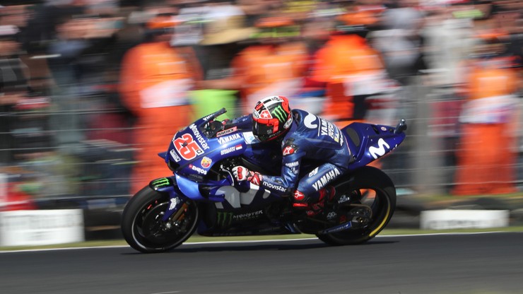 MotoGP: Vinales najszybszy w Australii, kolizja Marqueza