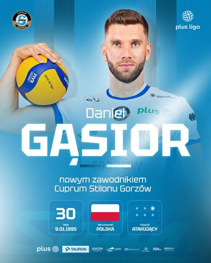 Cuprum Stilon Gorzów - skład na nowy sezon 2025/2026. Siatkarze, trener, transfery