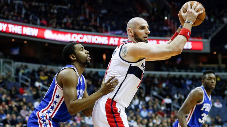 NBA: 31. double-double Gortata, zwycięstwo Wizards w Filadelfii