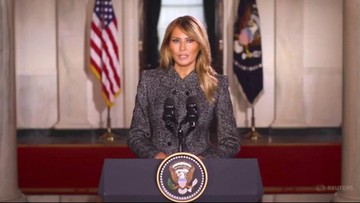 Melania Trump opuszcza Biały Dom. Pożegnała się z Amerykanami