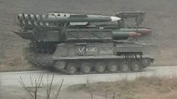 Ukraina. Siły zbrojne poszukują bardzo niebezpiecznej rosyjskiej kolumny z oznakowaniem "V"