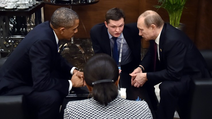 Obama rozmawiał z Putinem o Syrii i Ukrainie
