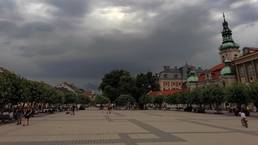 Chmura burzowa w Pszczynie w woj. śląskim. Fot. Patryk Staroń / TwojaPogoda.pl