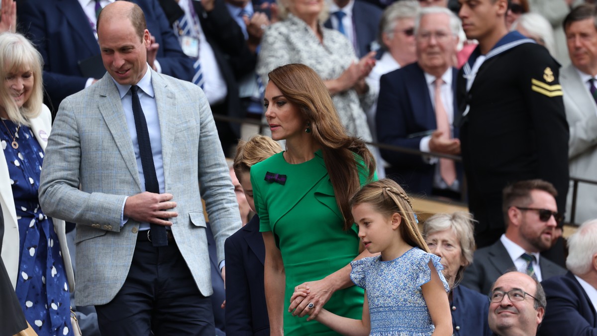 Brad Pitt, Daniel Craig i rodzina królewska. Gwiazdy podziwiały finał Wimbledonu