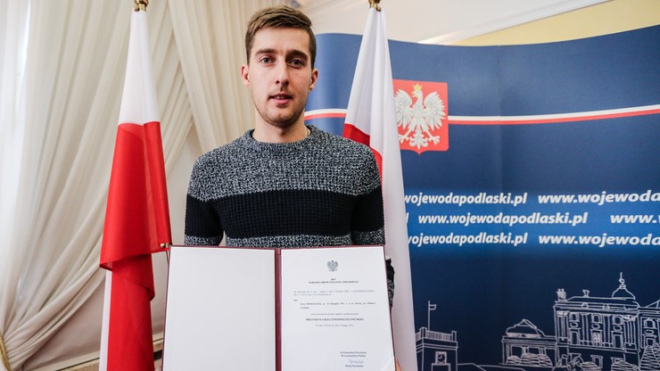 Romanczuk odebrał akt nadania mu polskiego obywatelstwa