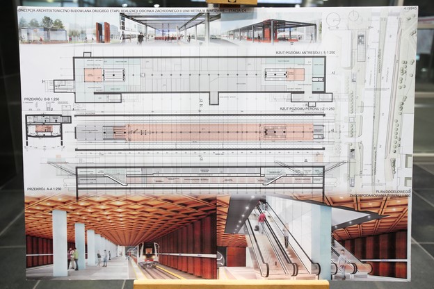 Wiemy jak będą wyglądać nowe stacje warszawskiego metra