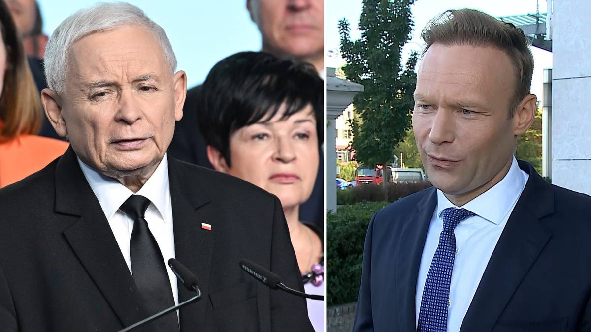 Jarosław Kaczyński o Marcinie Mastalerku: Młodzież, którą musiałem stąd dwukrotnie usuwać