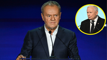 Atak na siedzibę PO, Tusk uderza w Kaczyńskiego. "Podpalacz z Żoliborza"