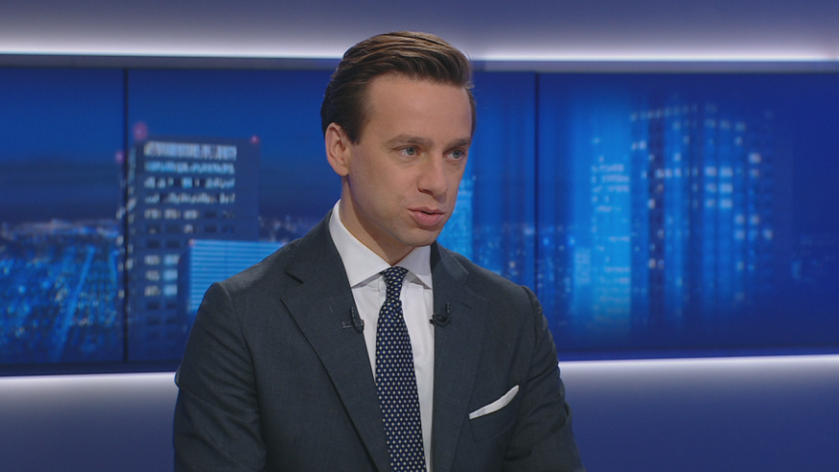 Krzysztof Bosak w programie "Gość Wydarzeń"