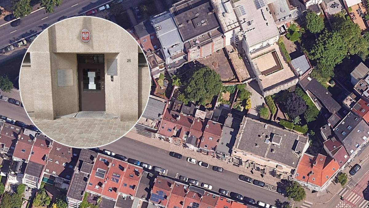 Zdewastowano polski konsulat w Brukseli. "Hasła wymierzone w bezpieczeństwo"