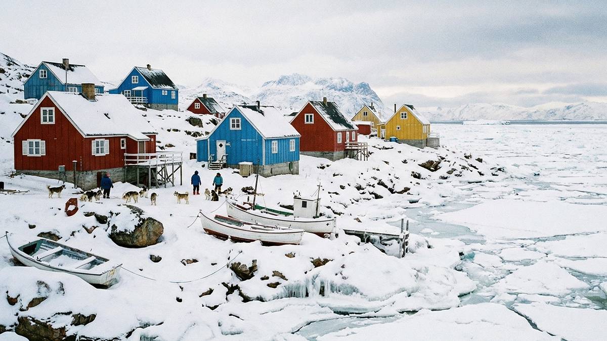 Grenlandia stała się rekordowo zimna. Fot. Pixabay.