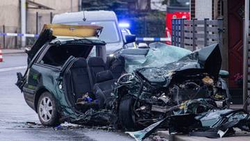 Tragiczny wypadek na Dolnym Śląsku. Trzy osoby nie żyją po zderzeniu z ciężarówką