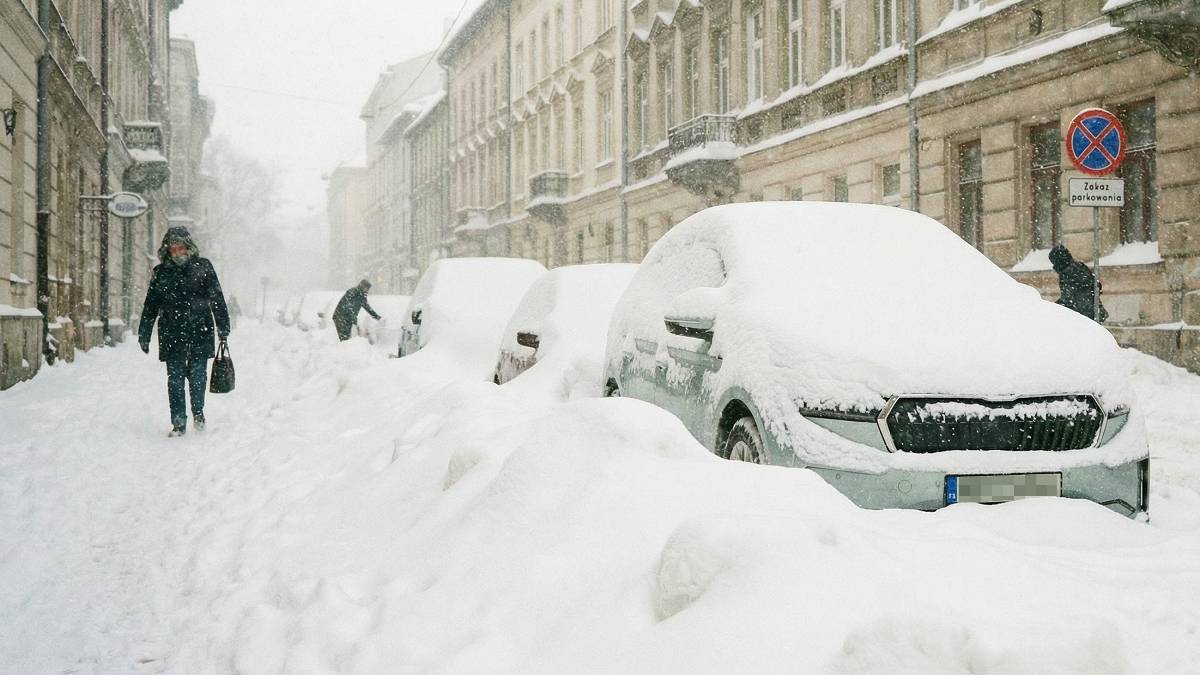 Spadnie bardzo dużo śniegu. Fot. TwojaPogoda.pl