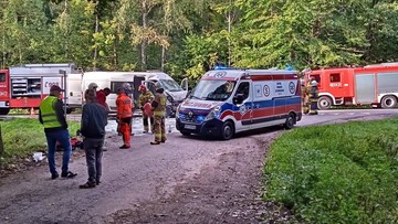 Bus uderzył w autokar wiozący dzieci. Kierowca miał 1,5 promila