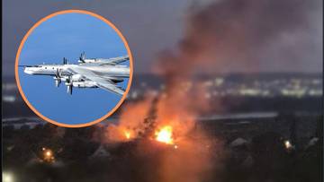 Rosyjski Tu-95 zniszczony. Spektakularna akcja Ukrainy 800 km od granicy