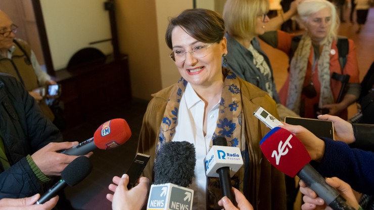 Żona prezydenta Poznania przed sądem za słowa: "jestem wk...ona"