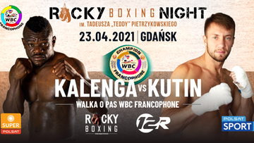 Youri Kalenga o pas WBC Francophone w walce wieczoru 23 kwietnia w Gdańsku