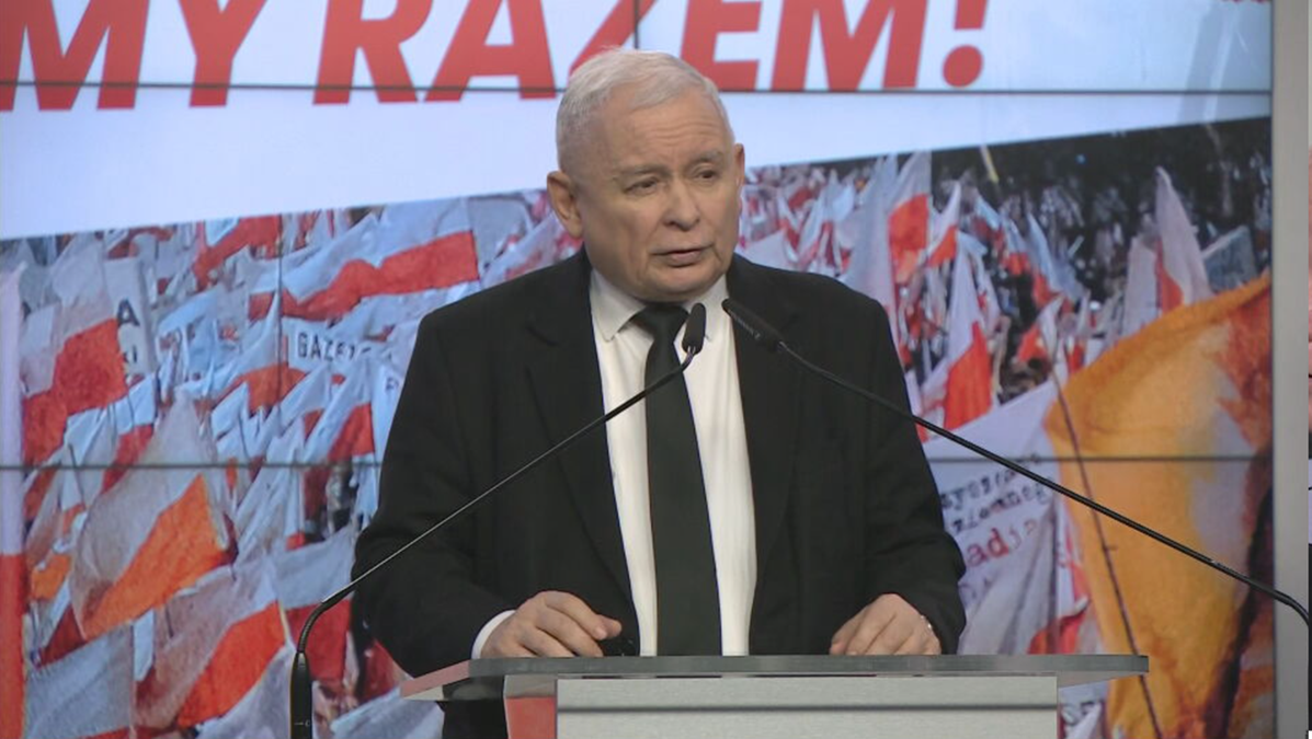 Jarosław Kaczyński: W tej chwili w Polsce nie obowiązuje konstytucja