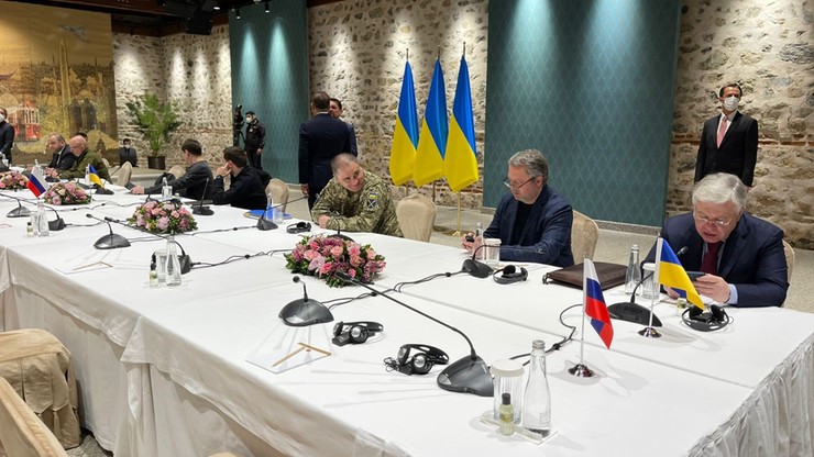 Wojna w Ukrainie. W Stambule trwa kolejna runda rozmów Ukrainy z Rosją