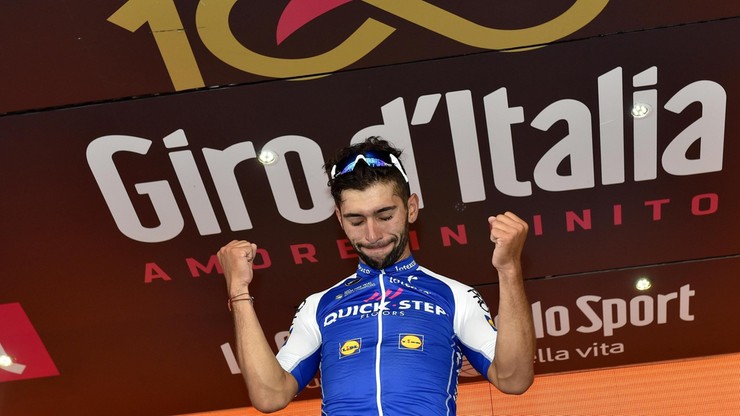 Giro d'Italia: Gaviria wygrał etap, Jungels nadal liderem