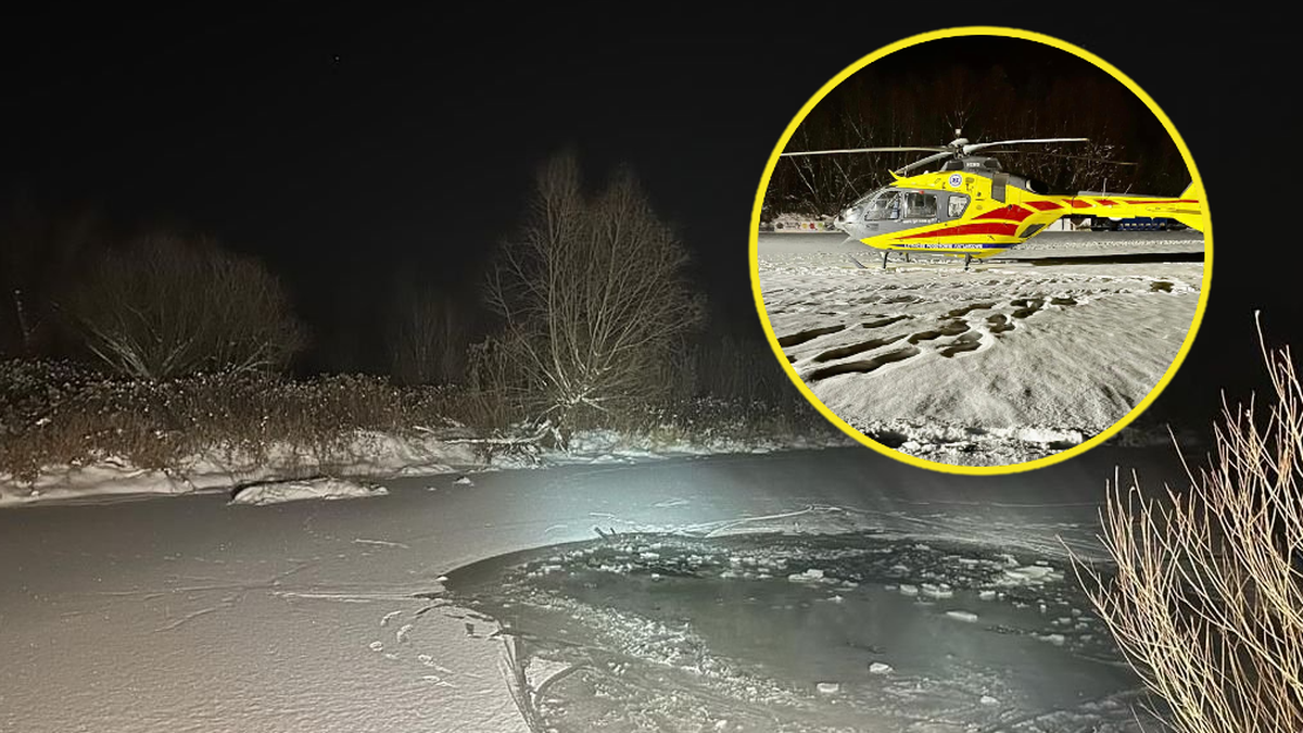 Bochotnica: 15-latek zginął podczas łowienia ryb. Załamał się pod nim lód
