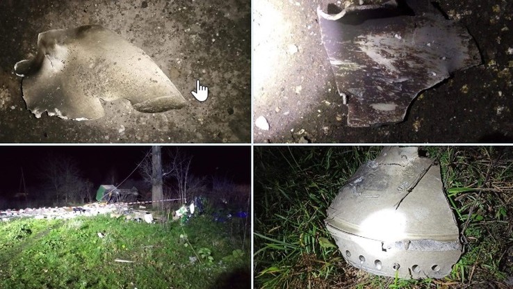 AP: Dwie rosyjskie rakiety spadły na miejscowość Przewodów przy granicy z Ukrainą