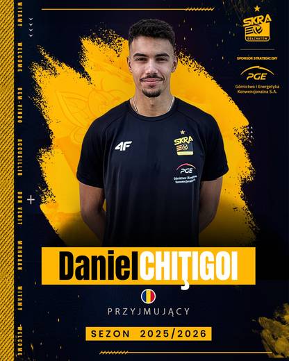 PGE GiEK Skra Bełchatów - skład na nowy sezon 2025/2026. Siatkarze, trener, transfery