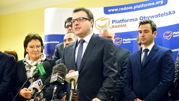 Wojewoda wezwał radnych do wygaszenia mandatu prezydenta Radomia