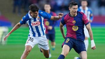 FC Barcelona górą w derbach! Lewandowski tym razem bez gola