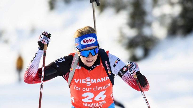 Austriaccy biathloniści najlepsi w zawodach par mieszanych