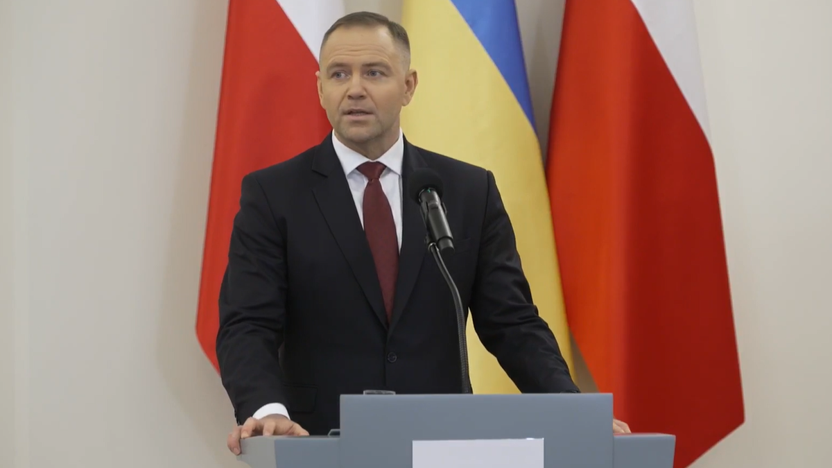 Wspólna konferencja Zełenskiego i Nawrockiego. "Zła informacja dla Rosji"