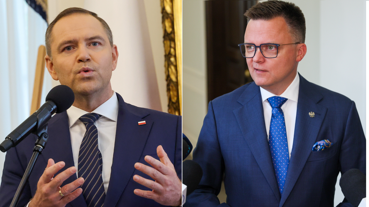 Otoczenie Nawrockiego "wstrząśnięte". Jest reakcja na słowa Hołowni