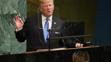 "Bezczelne, podłe i bezsensowne". Szef irańskiej dyplomacji o słowach Trumpa na forum ONZ