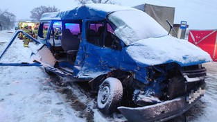 24.11.2022 06:02 Spadło nawet 15 centymetrów śniegu. Doszło do koszmarnych wypadków na śliskich drogach