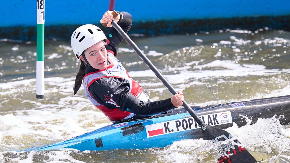 Kulczycki (14 l.) 6., Danek 5. na MŚ juniorów w slalomie kajakowym w Krakowie