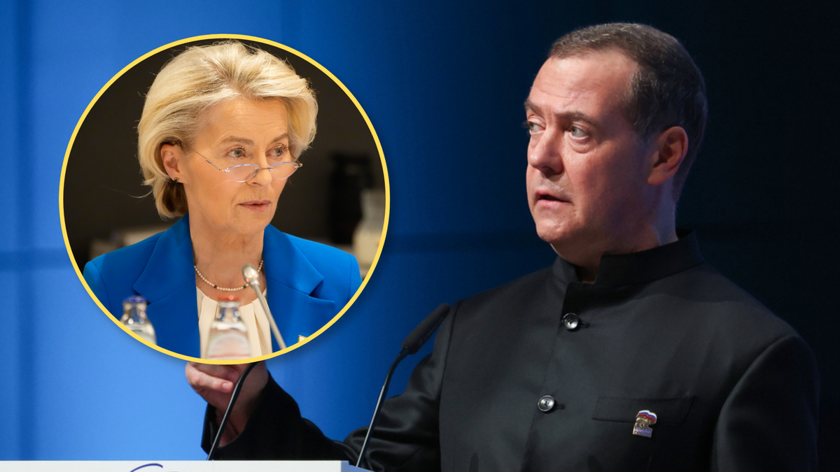 Miedwiediew odpowiada von der Leyen. Padła niepokojąca sugestia
