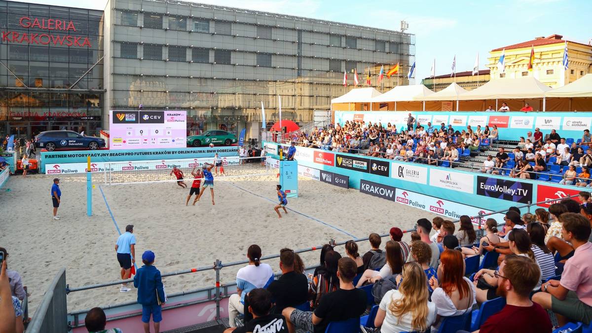 VW Beach Pro Tour Futures Kraków by Orlen Paliwa: Transmisja sobotnich meczów