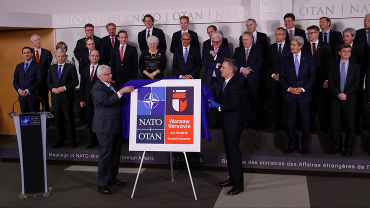W Brukseli zaprezentowano logo lipcowego szczytu NATO w Warszawie