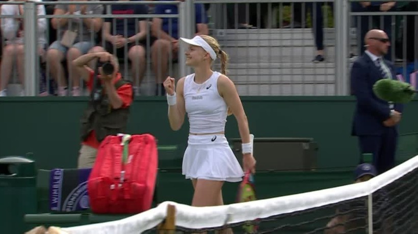 Wimbledon: Rebeka Masarova - Harriet Dart. Brytyjka w kolejnej rundzie