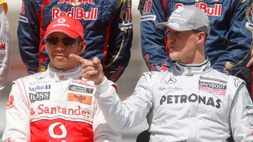 Formuła 1: Lewis Hamilton wyprzedził Michaela Schumachera