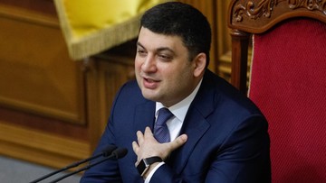 Ukraina: koalicja zatwierdziła kandydaturę Hrojsmana na premiera