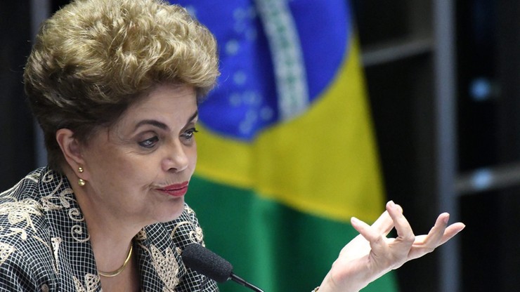 Brazylia: senat przegłosował odwołanie prezydent Dilmy Rousseff