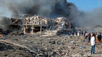 Ponad 300 zabitych w zamachach w Mogadiszu. "Wiele ofiar nie zostało jeszcze zidentyfikowanych"
